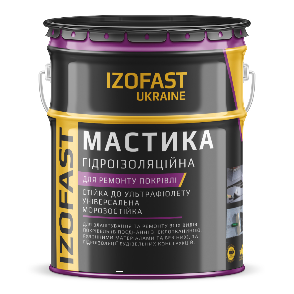 

Мастика гидроизоляционная Izofast 10 кг