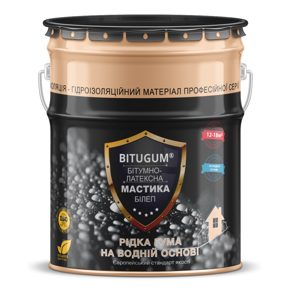 

Мастика Bitugum БИЛЭП Жидкая Резина 18 кг
