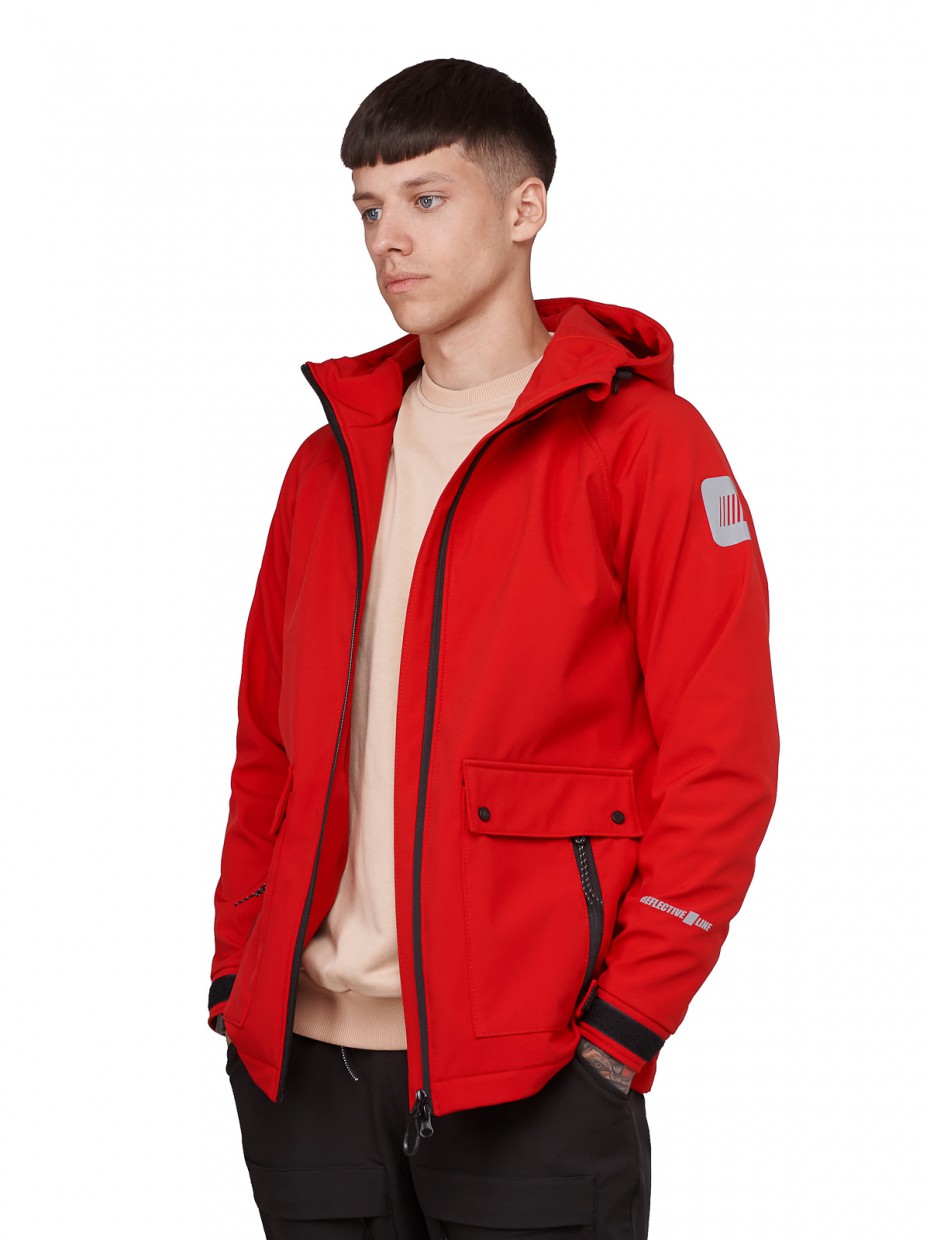 

Куртка GARD SOFT SHELL REFLECTIVE LINE 4/20 S красный 2879