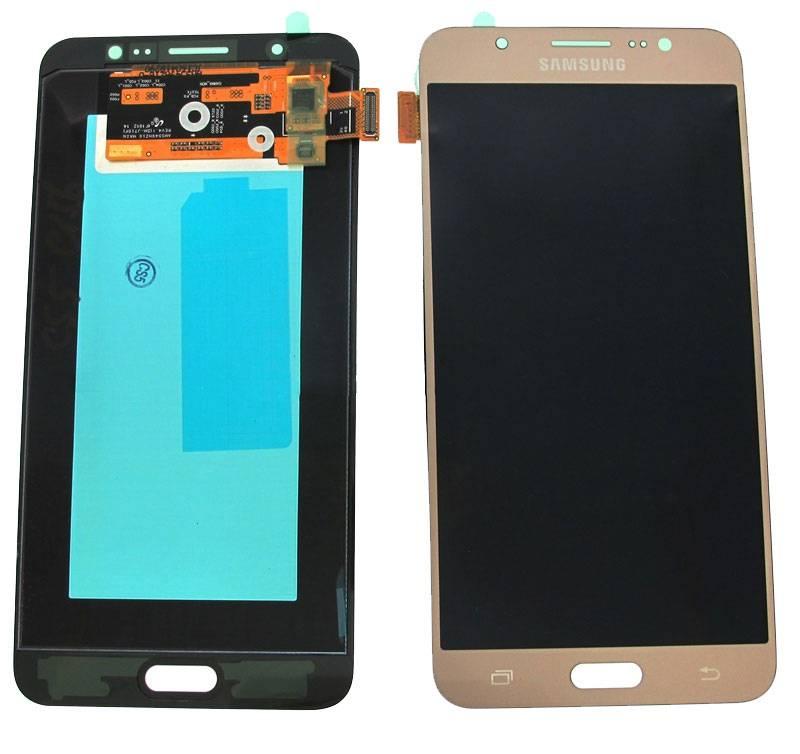 

Дисплей (экран) для Samsung J710H Galaxy J7 (2016) + тачскрин золотистый Copy