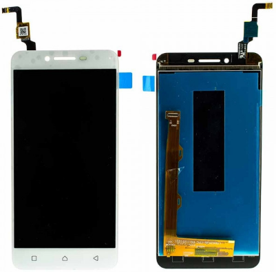 

Дисплей (экран) для Lenovo A6020 a40 Vibe K5 леново + тачскрин, цвет белый Copy