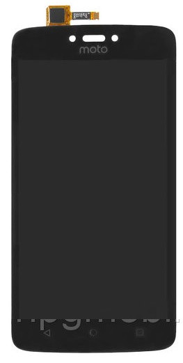 

Дисплей (экран) для Motorola XT1750 Moto C + тачскрин, черный High Copy