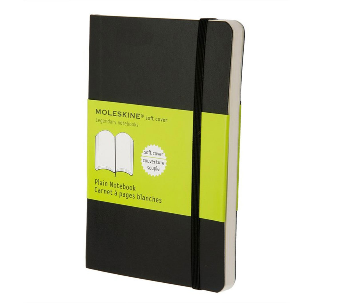 

Блокнот Moleskine «Classic» карманный чистый черный мяг. (05241)
