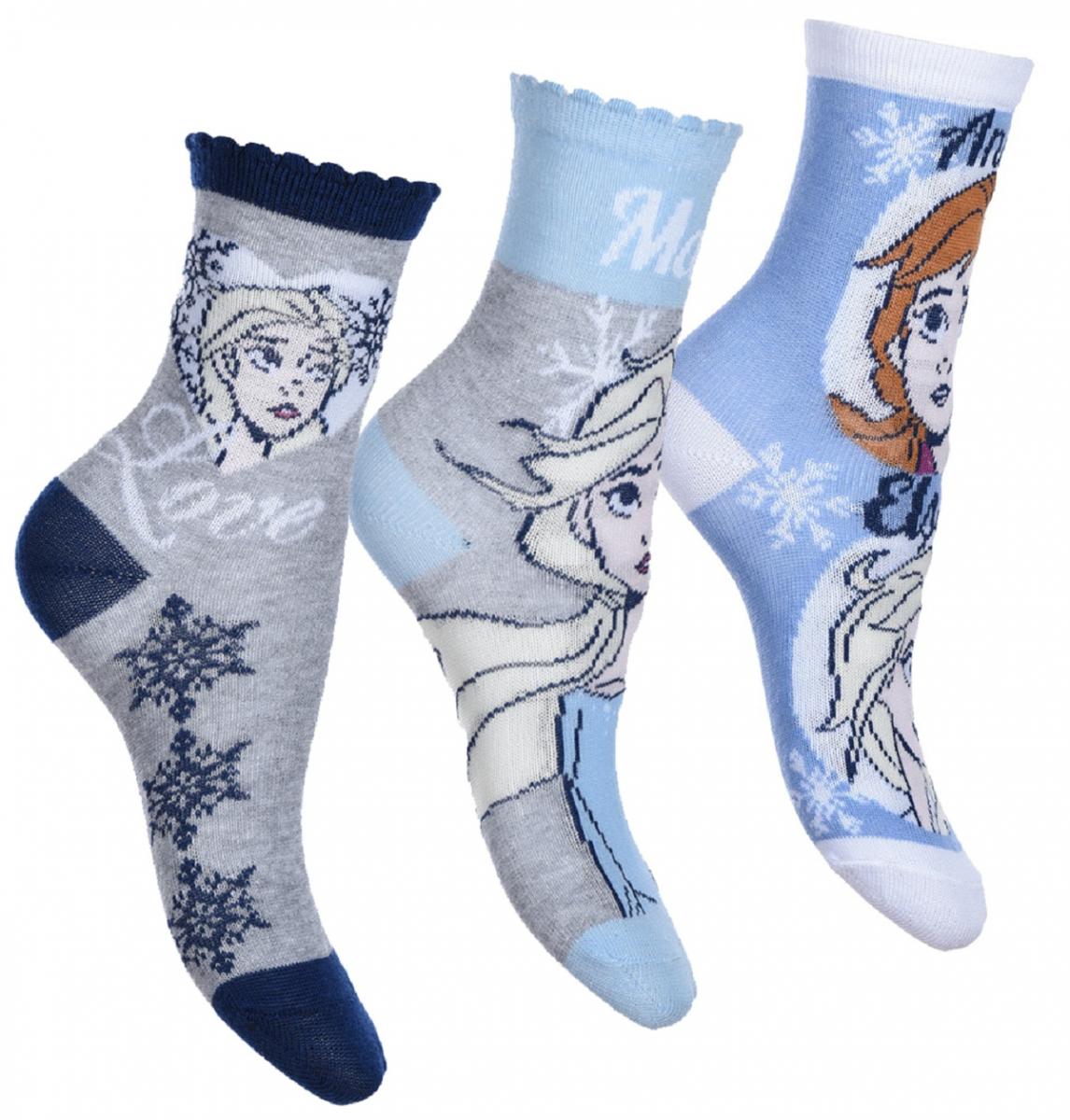 

Носки 3 пары Disney Frozen (Холодное Cердце) 023/026 р Разноцветные TH06131