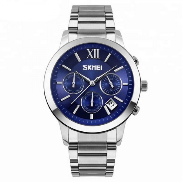 

Наручные часы Skmei 9097 Silver-Blue