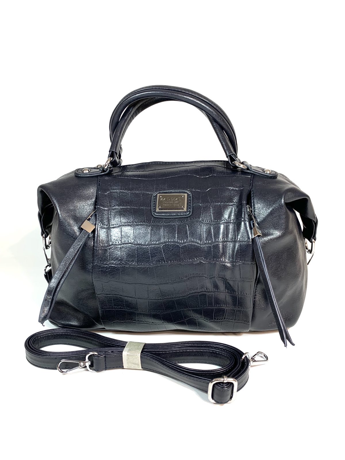 

Женская сумка хендхелд Loreno Bag с эко-кожы рептилия синяя