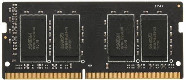 

Оперативная память AMD SODIMM DDR4-2666 4096MB PC4-21300 Radeon R7 (R744G2606S1S-U)