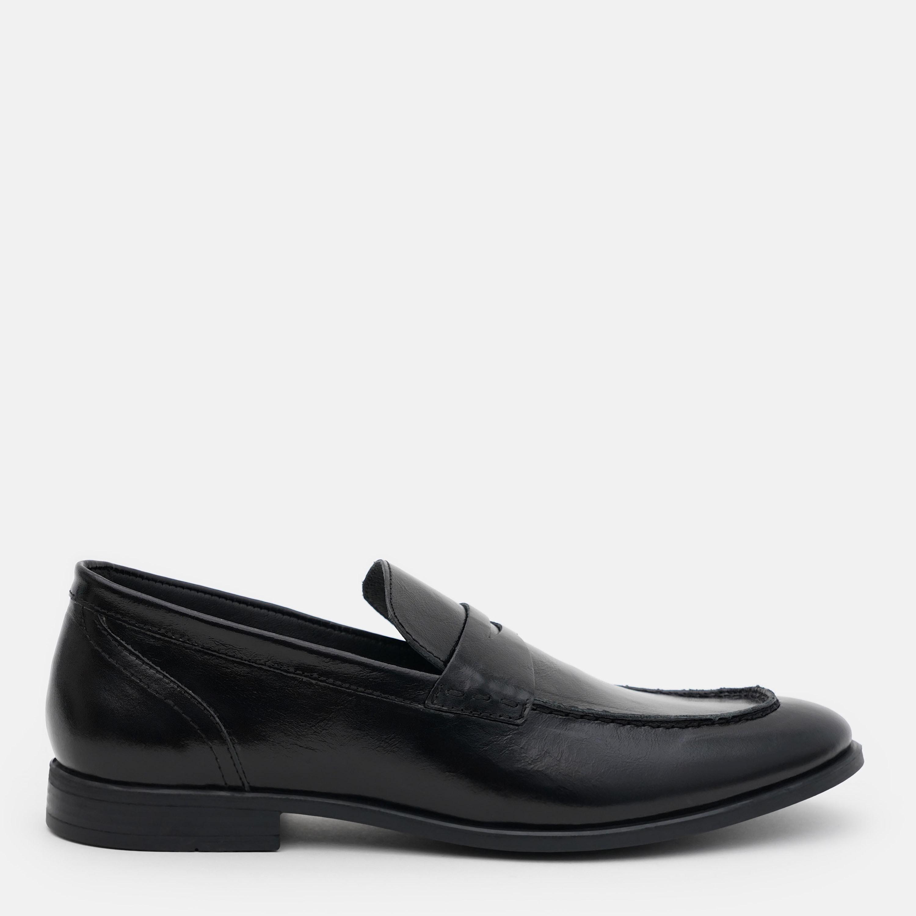 Акція на Чоловічі лофери Prime Shoes 11-469-10110 42 (28 см) Чорні від Rozetka