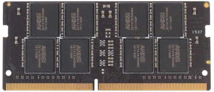 

Оперативная память AMD SODIMM DDR4-2666 16384MB PC4-21300 Radeon R7 (R7416G2606S2S-U)