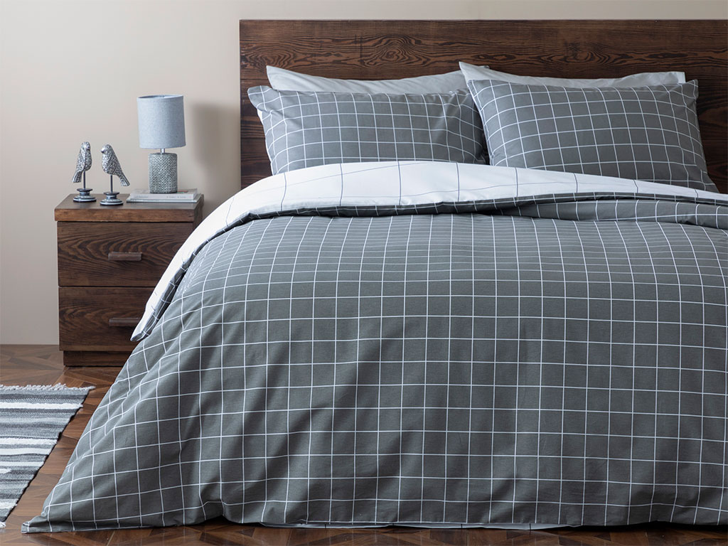 

Набор постельного белья English Home Plain Check 160х220 см
