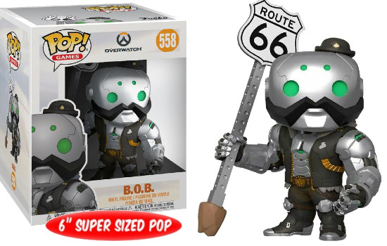 

Фигурка Funko Pop Фанко Поп Overwatch 2 BOB Oversized Овервотч БОБ 15 см OW BOB 558