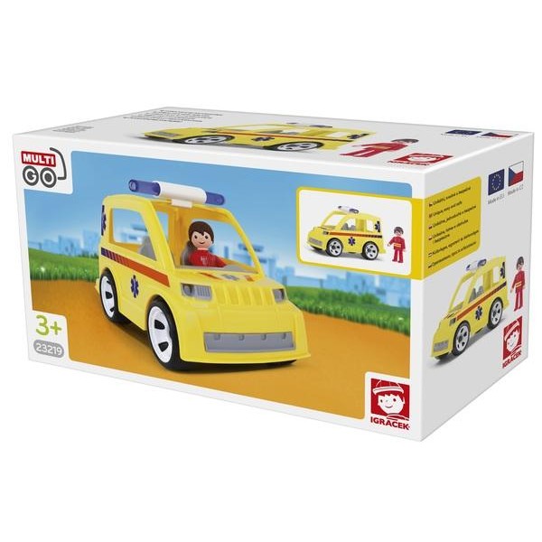 

Игрушка скорой помощи со спасателем MULTIGO AMBULANCE WITH RESCUER (23219)
