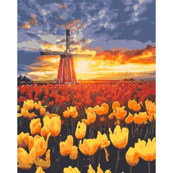 

Картина по номерам "Голландия" RB-0032 TRG-45089