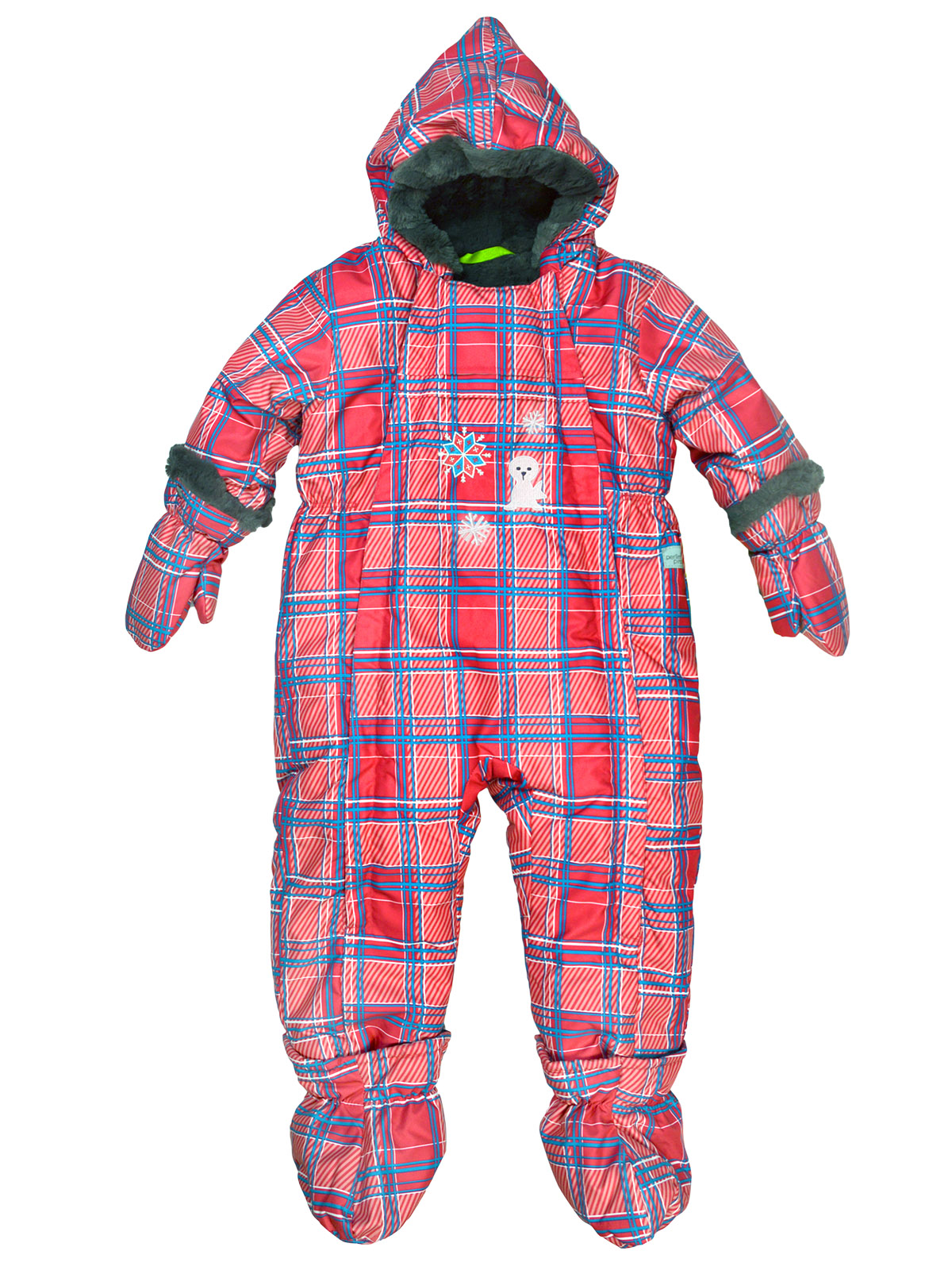 

Комбинезон Perlim pinpin 86 Клетка розовый VH231A