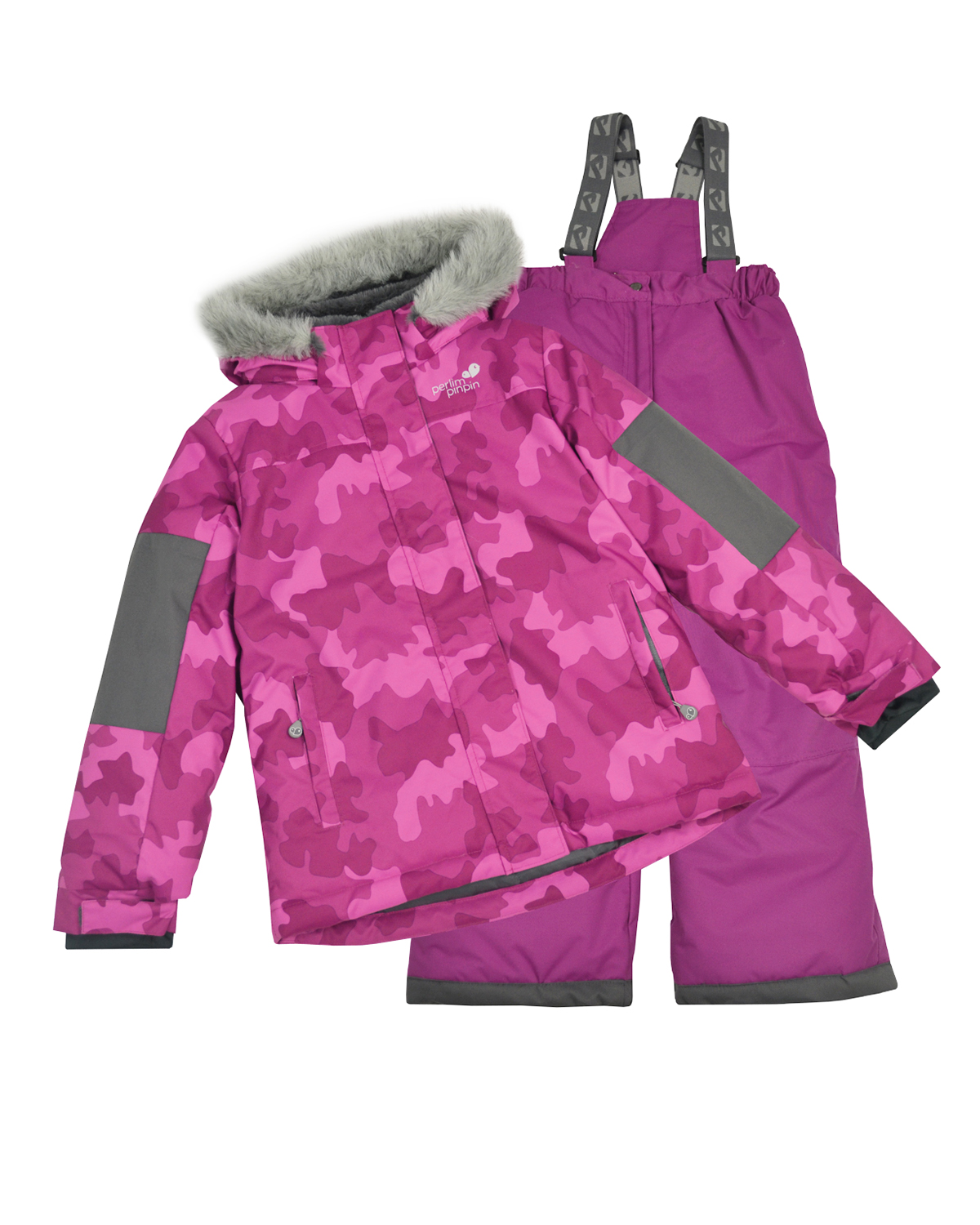

Комплект (куртка+полукомбинезон) Perlim pinpin 122-128 Бордовый VH271 D1