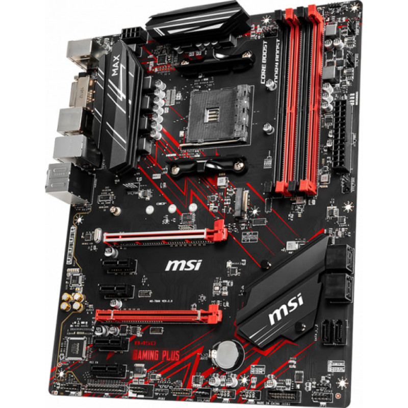 

Материнская плата MSI B450 GAMING PLUS MAX