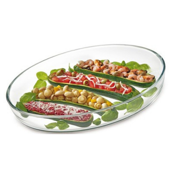 

Лоток для запекания овальное 4,0л, 400х270х62мм.Color Simax