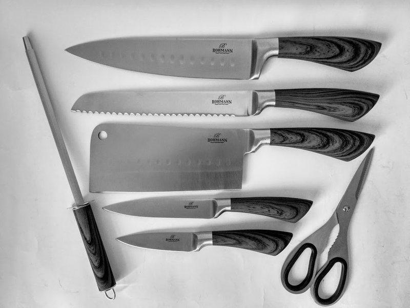 

Набор кухонных ножей 8 предметов Bohmann (BH-5066)