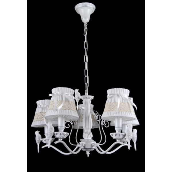 

Люстра L29370A/5 (WTSL) Handmade (YE-L29370A/5-WT+SL)