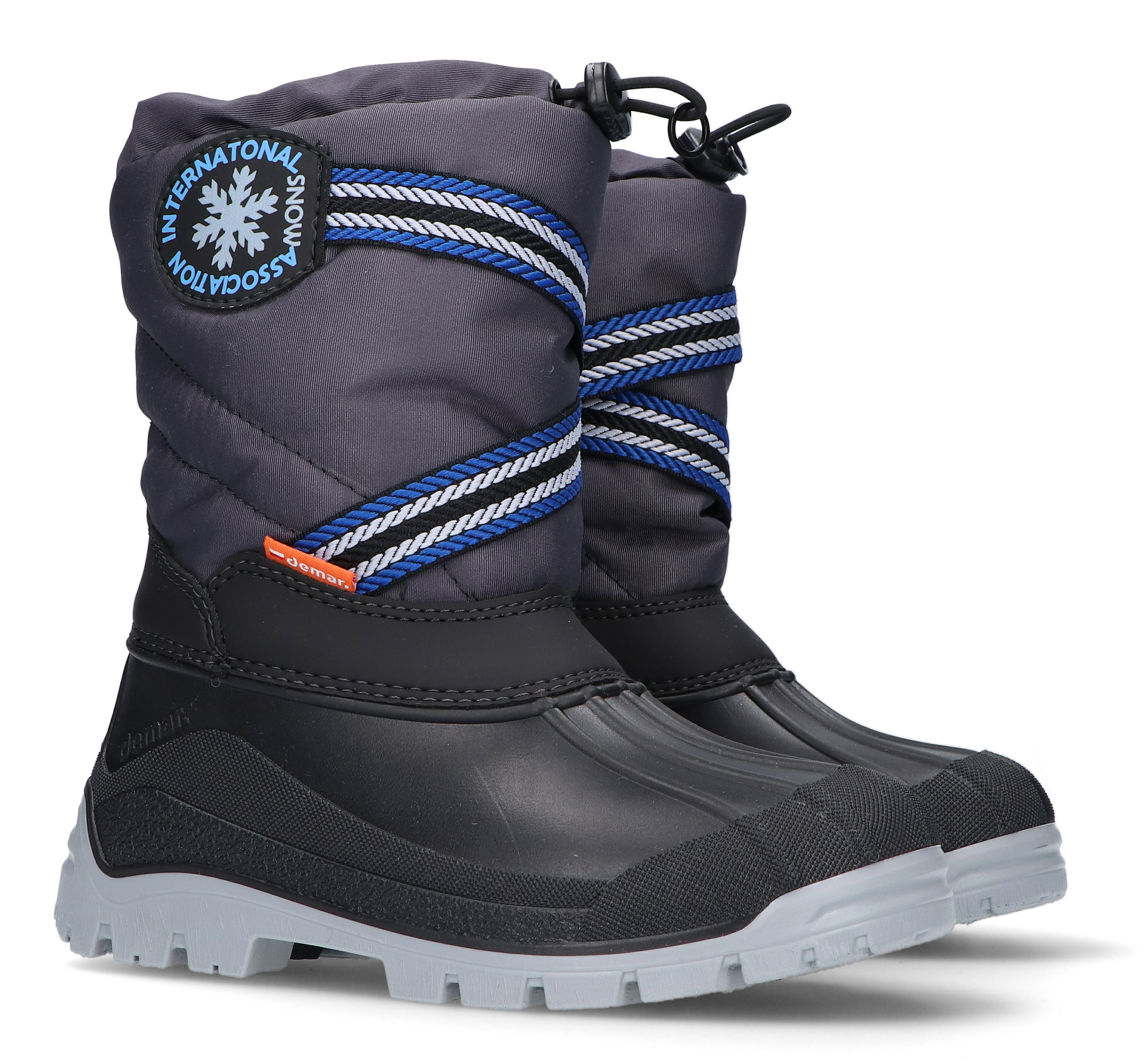 

Зимние сапоги Demar 1314D SNOW LAKE темно-серого цвета. 25/26
