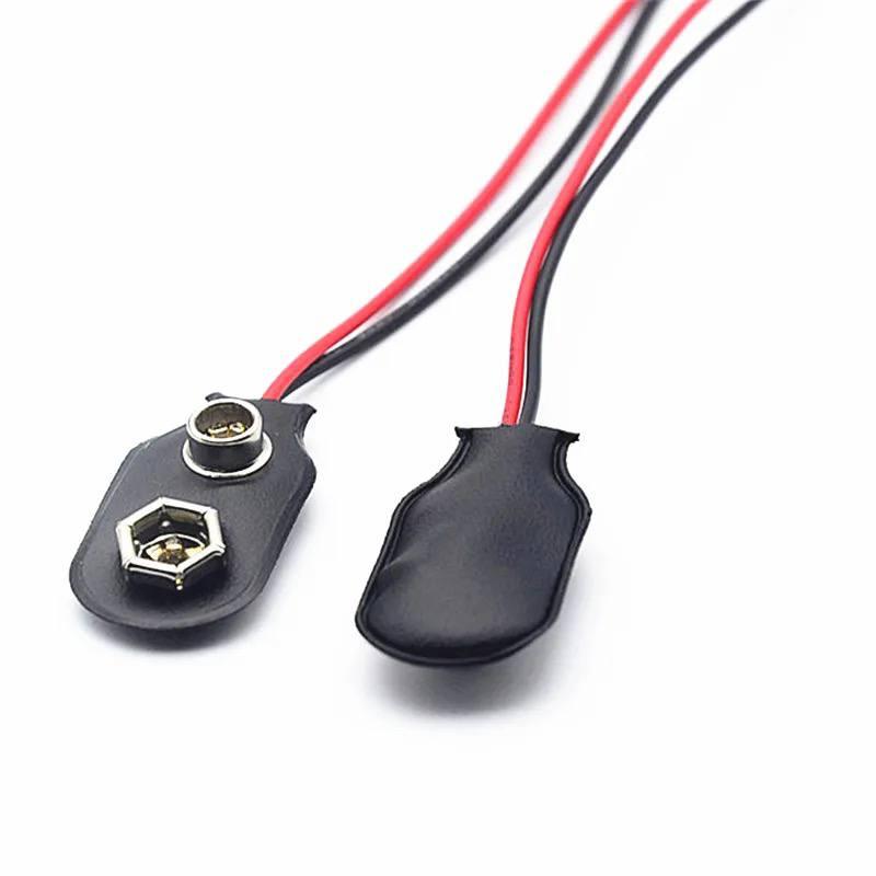 Разъем питания под батарейку крона 9V с кабелем – фото, отзывы ...