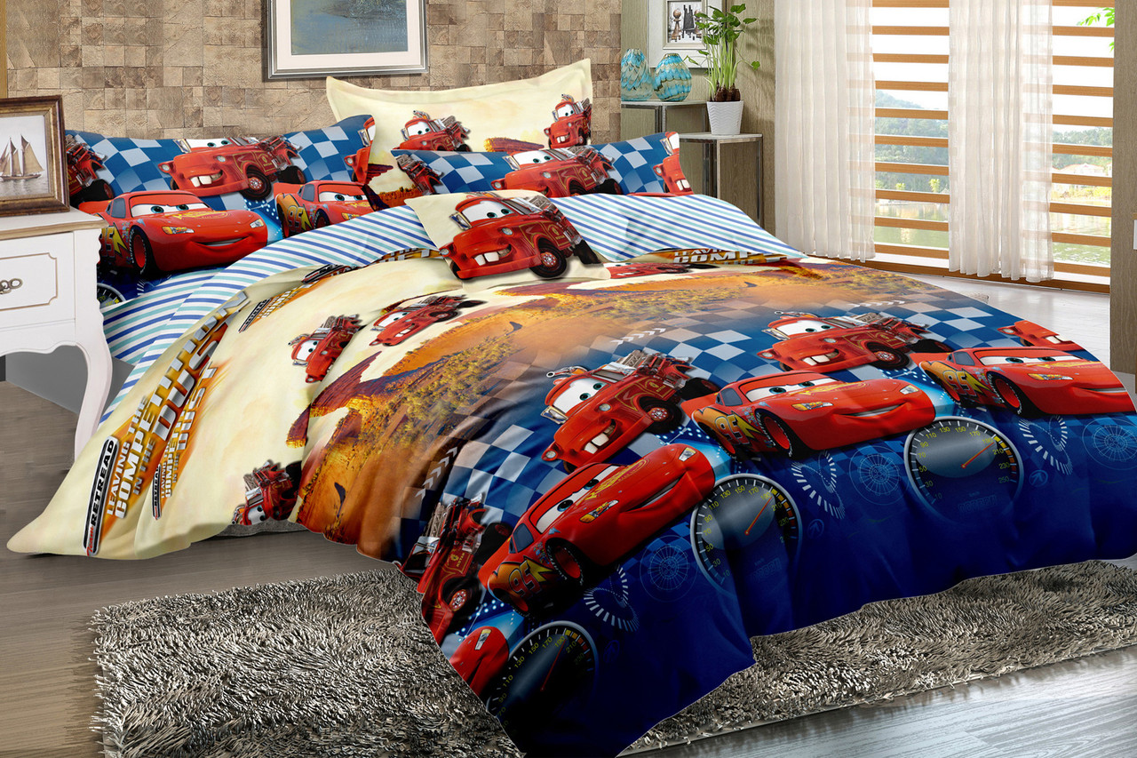 

Комплект постельного белья Авто Krispol Детский полуторный хлопок 150*220 (715.17777.2)