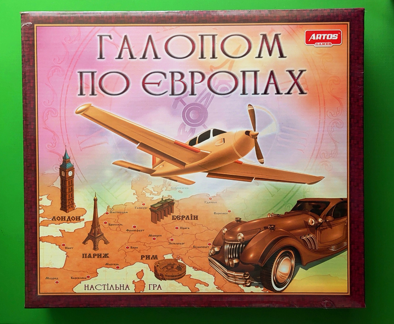 Настольная игра Галопом по Европах. Артос