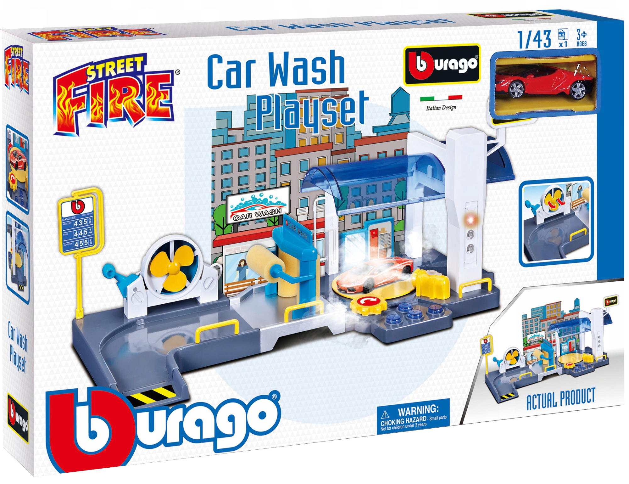 

Игровой набор Bburago Автомойка (18-30406)