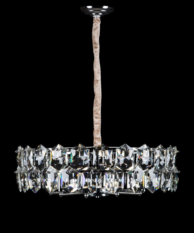

Хрустальная люстра L00203A/600/10 (CHWT) Handmade (YE-L00203A/600/10-CH+WT)