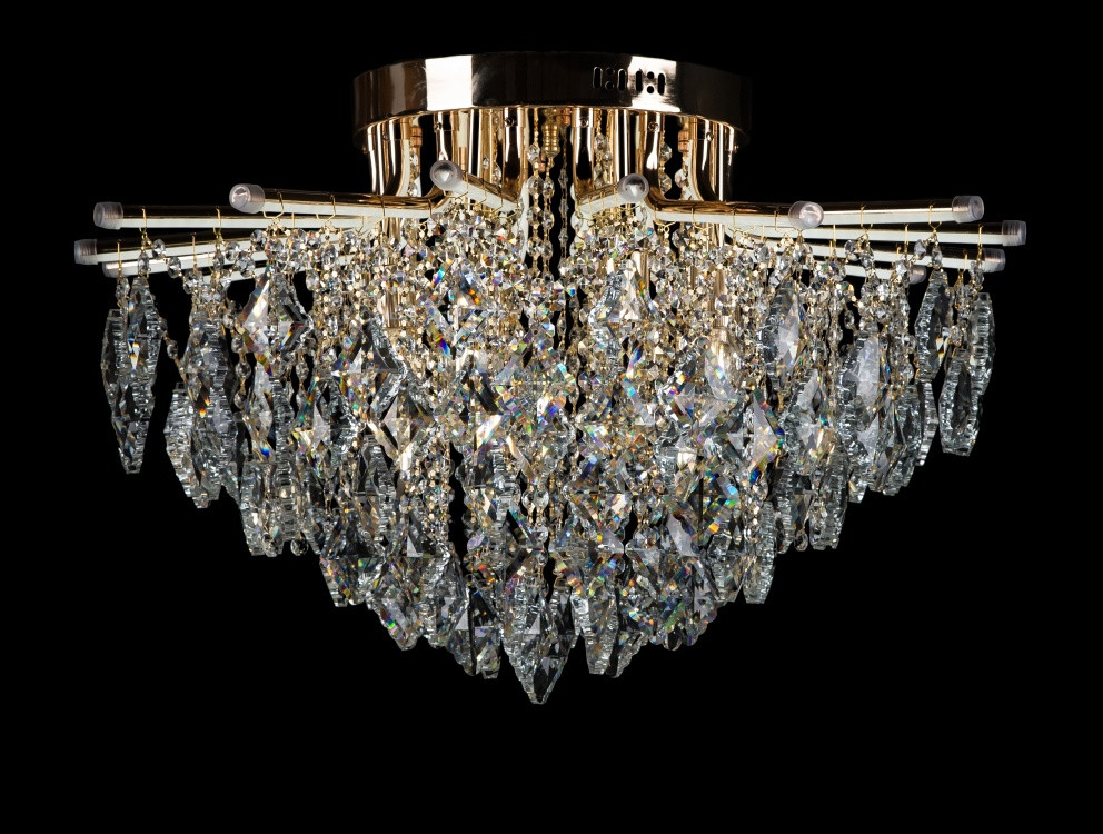 

Хрустальная люстра L1607/816 Led (FG) Handmade (YE-L1607/8+16 LED-FG)
