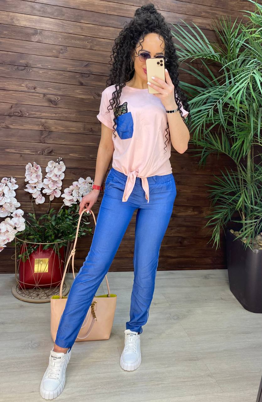 Fashions • Костюм женскии Кот в кармане Fashions 50 джинс (3145-ди) от ...