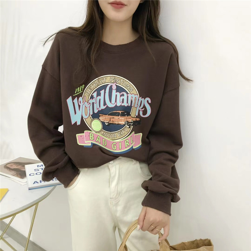 

Свитшот женский World Chams, коричневый Berni Fashion (One Size) Коричневый