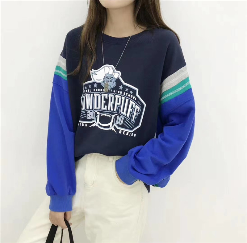 

Свитшот женский Powderpuff Berni Fashion (One Size) Синий