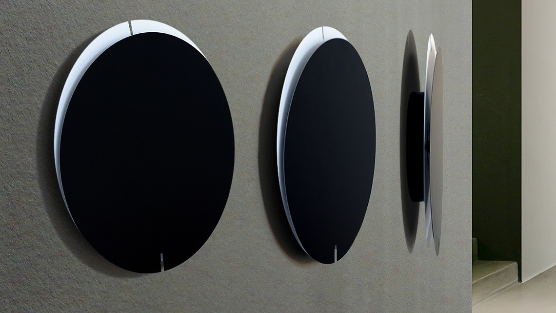 

Часы настенные Melancholia Clock Black/White Kibardin