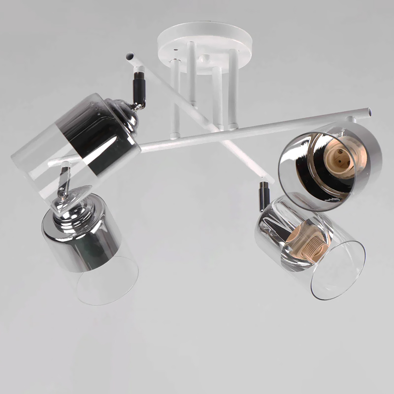 

Люстра потолочная Light House NM-15283/4 CR+WT+WT белая