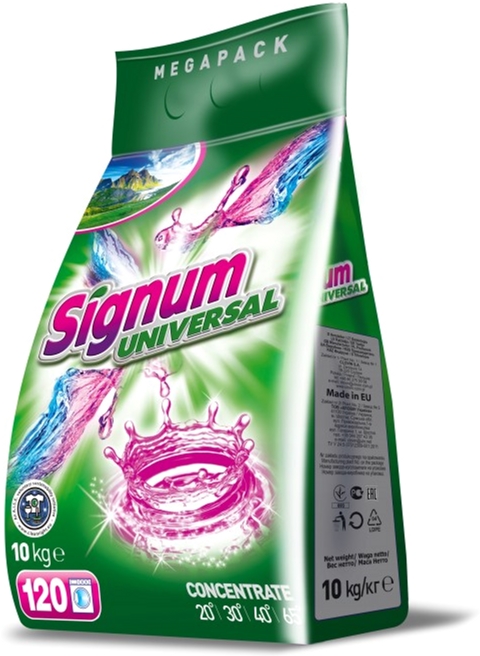 

Порошок для стирки Signum Universal 10 кг