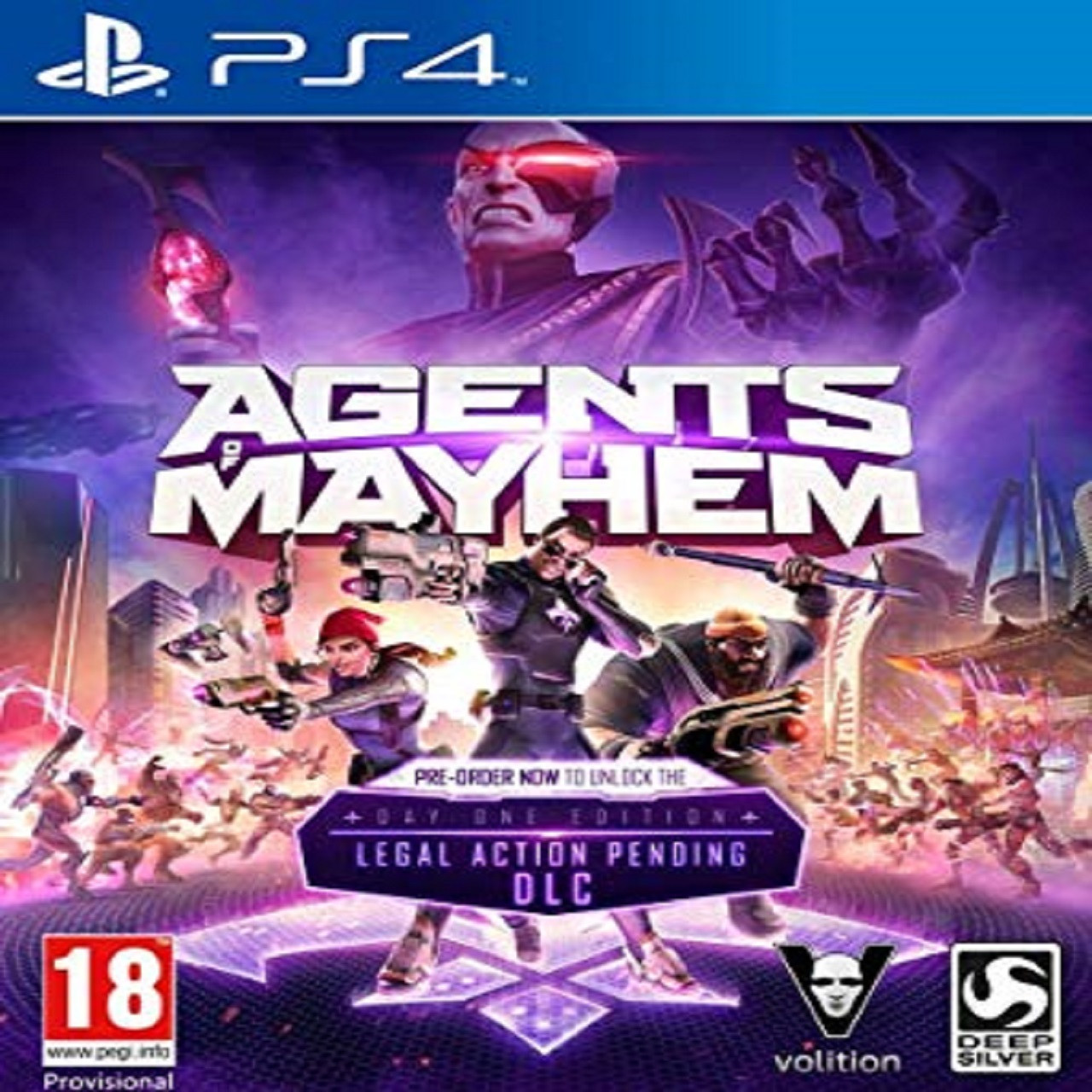 

Agents of Mayhem (англійська версія) PS4