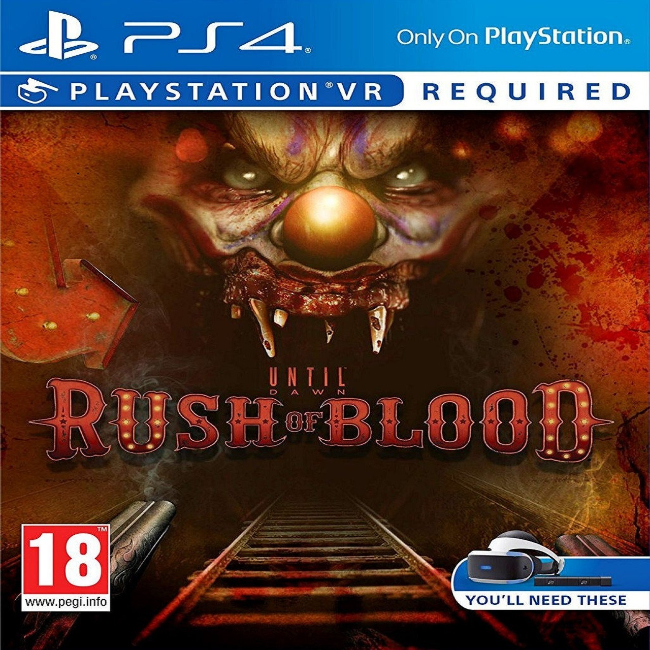 

Until Dawn Rush of Blood VR (російська версія) PS4