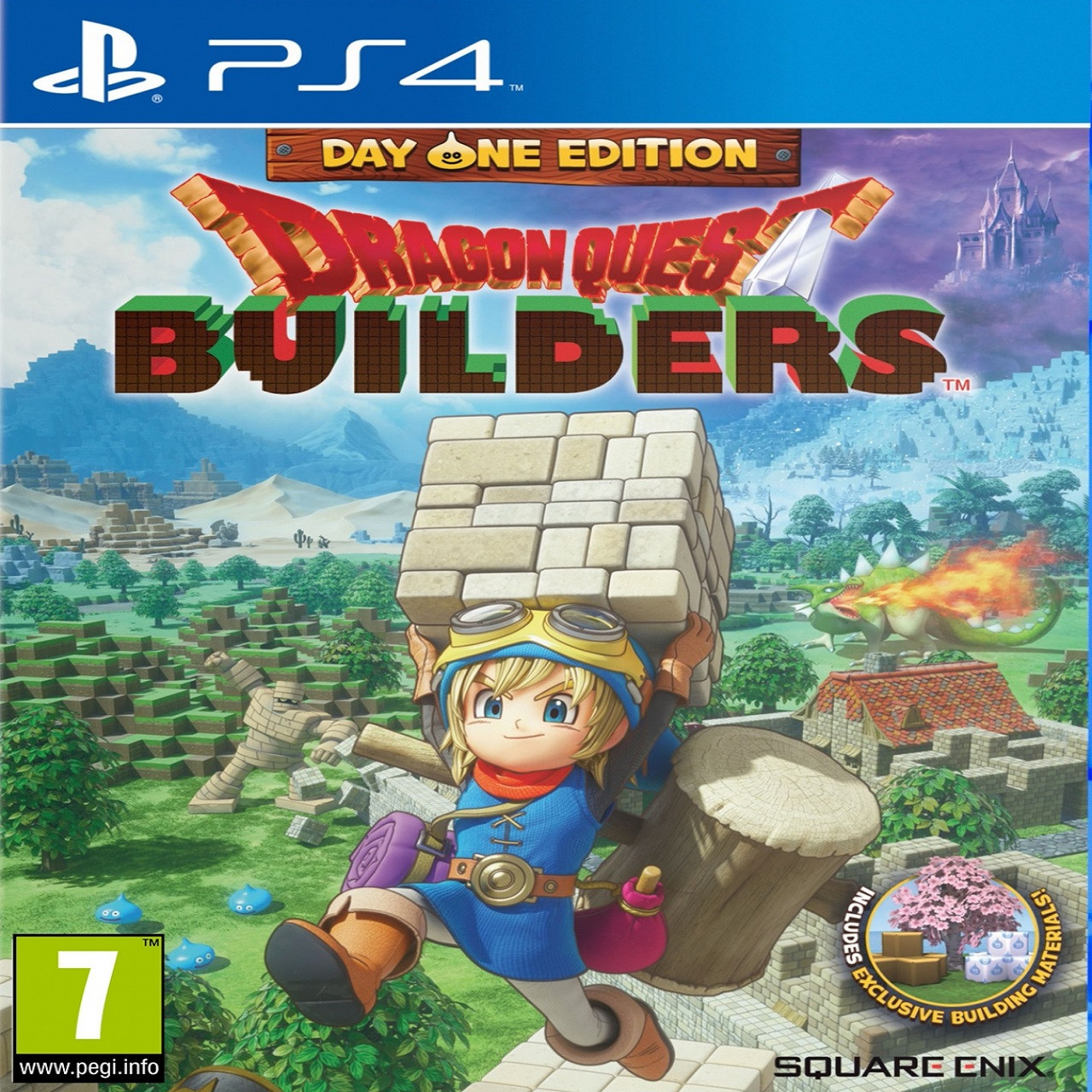 

Dragon Quest Builders Day one edition (англійська версія) PS4