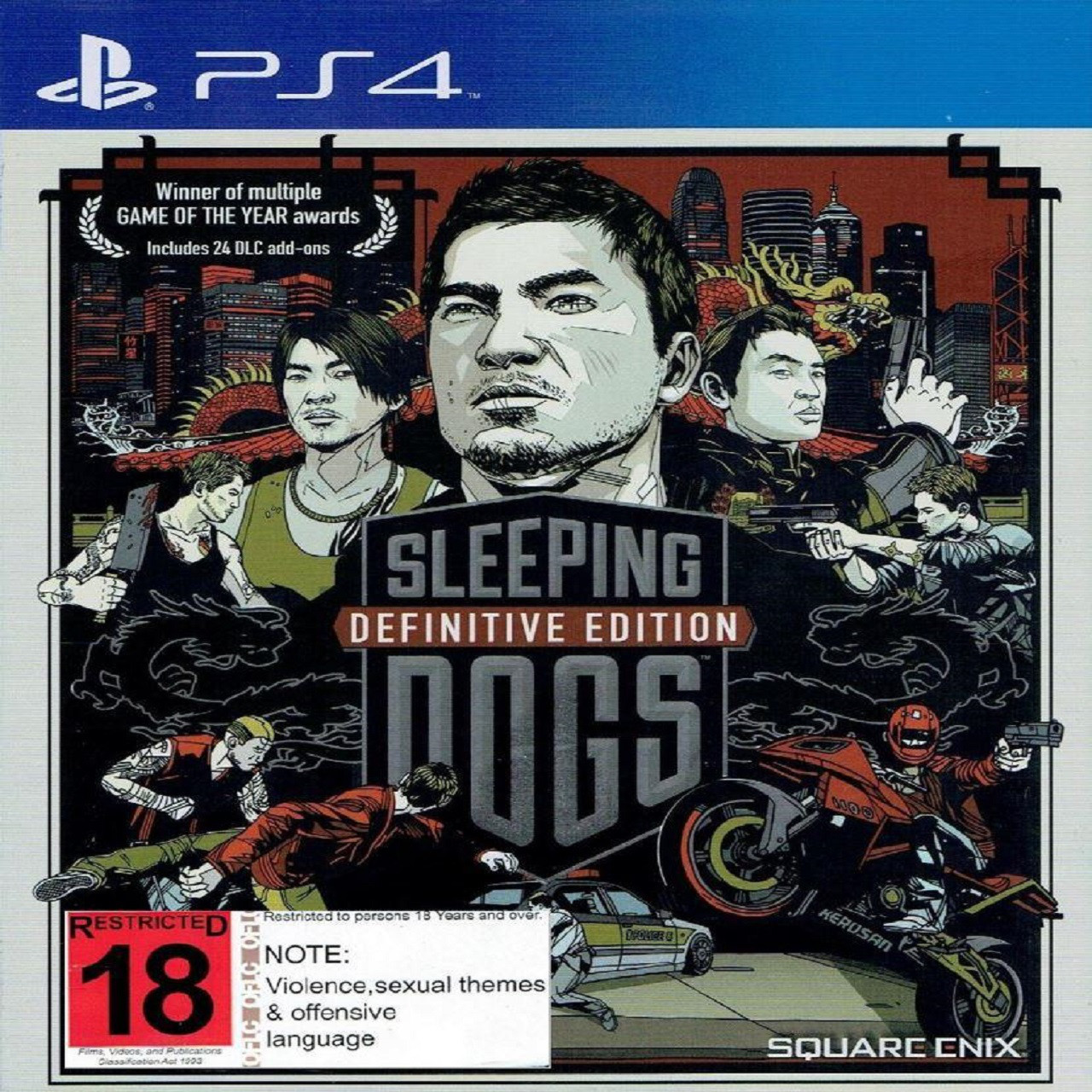 

Sleeping Dogs Definitive Edition (російські субтитри) PS4