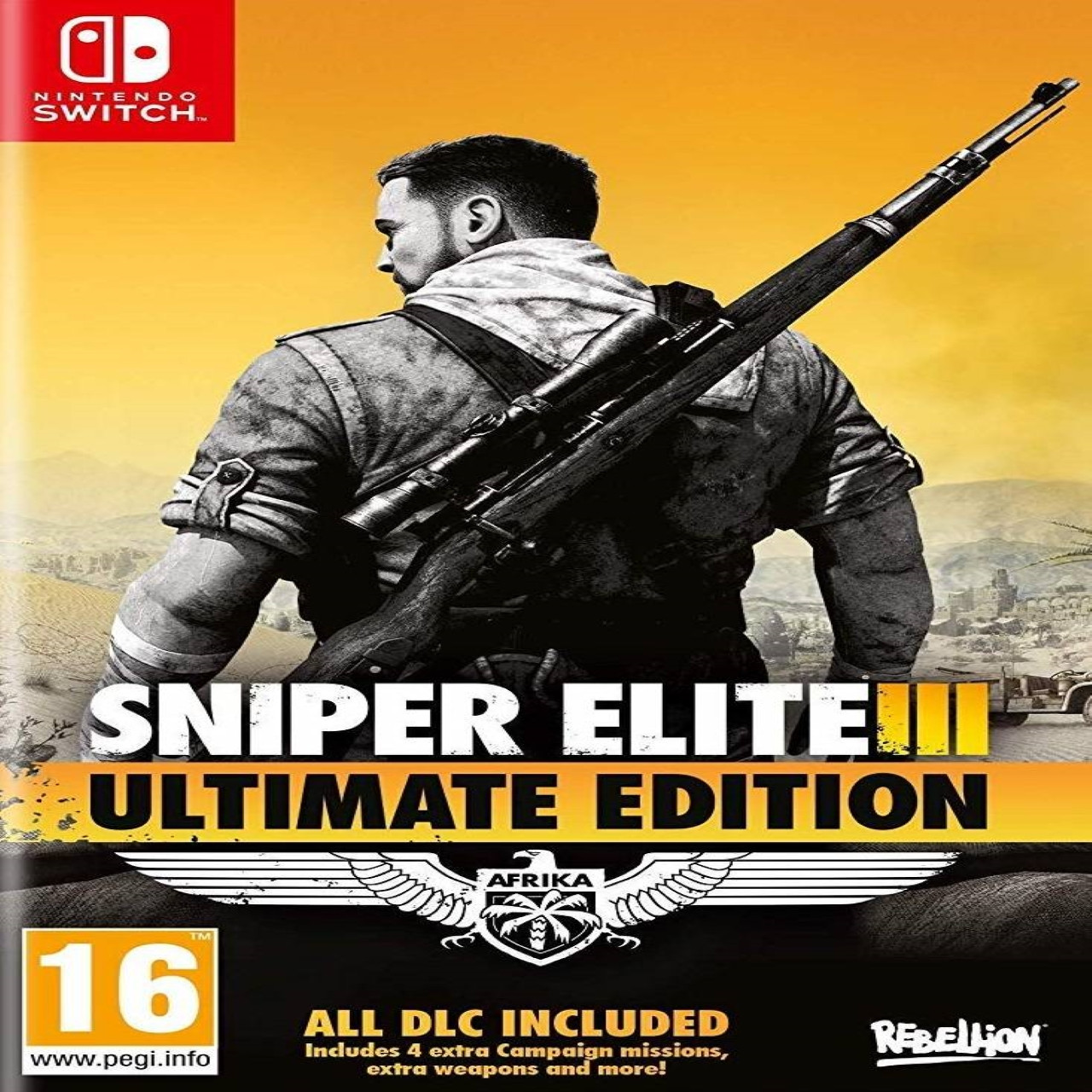 

Sniper Elite 3 Ultimate Edition (російські субтитри) Nintendo Switch