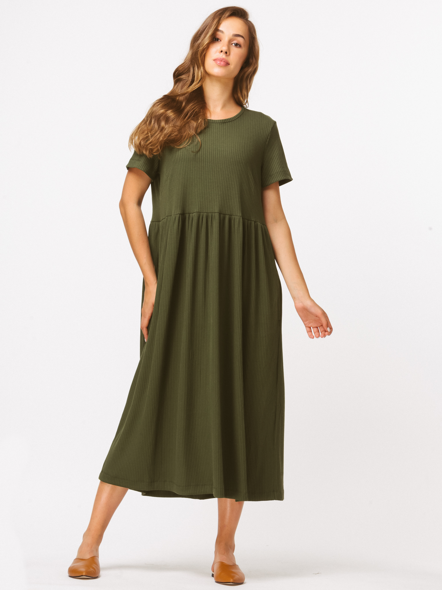 

Платье Katarina Ivanenko KI08209-О20H XL-XXL Хаки