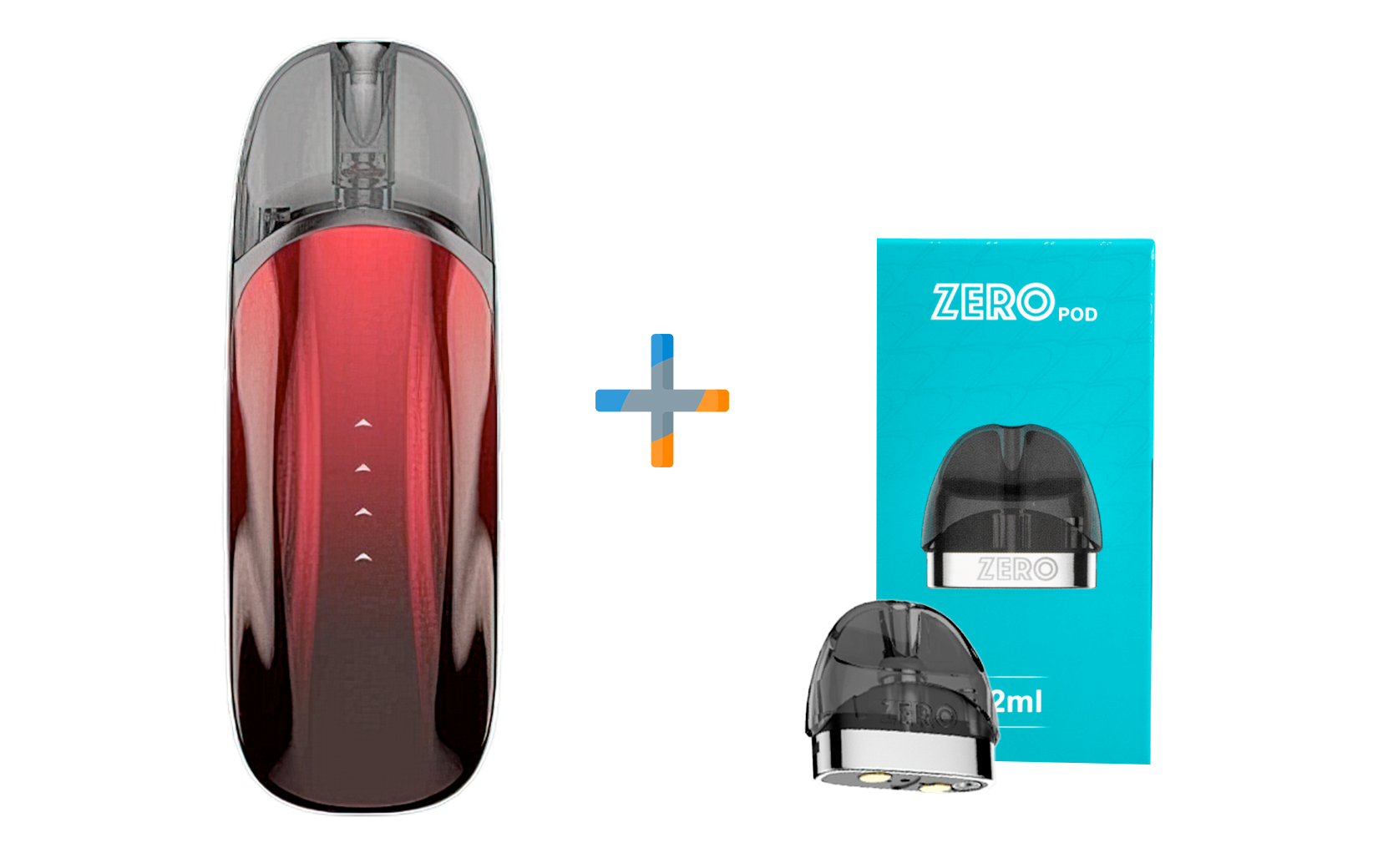 Электронная Сигарета Vaporesso Zero 2 (Top Filling) POD Kit Black Red ...