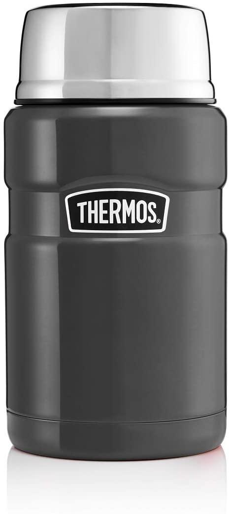 

Термос для еды с ложкой Thermos Stainless King 0.71л Gun Metal