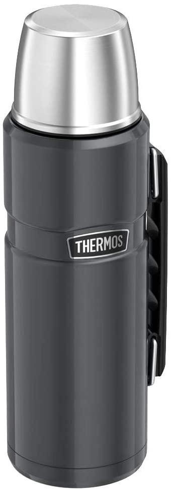 

Термос с чашкой Thermos Stainless King Flask 1.2л Gun Metal 170024