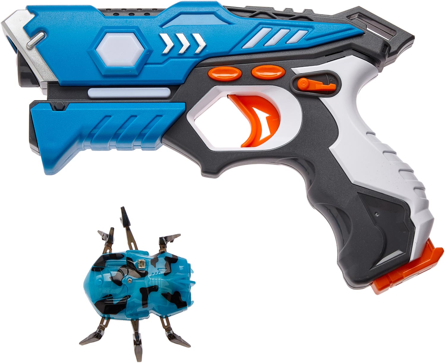 

Пистолет лазерный Canhui Toys Laser Gun CSTAR-23 с жуком (3810011)