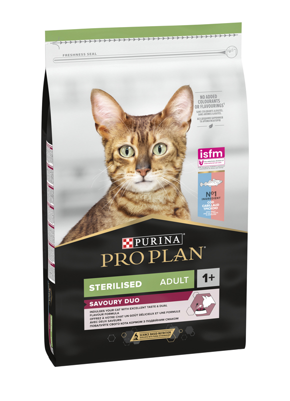 Сухой корм Purina Pro Plan Sterilised Adult 1+ Savoury Duo для ...