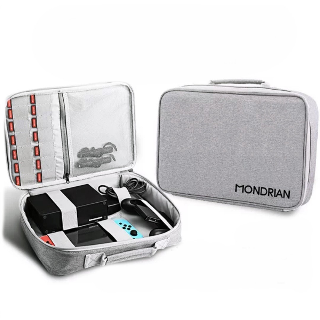 

Сумка Mondrian для консолі Nintendo Switch і аксесуарів(grey) 1523