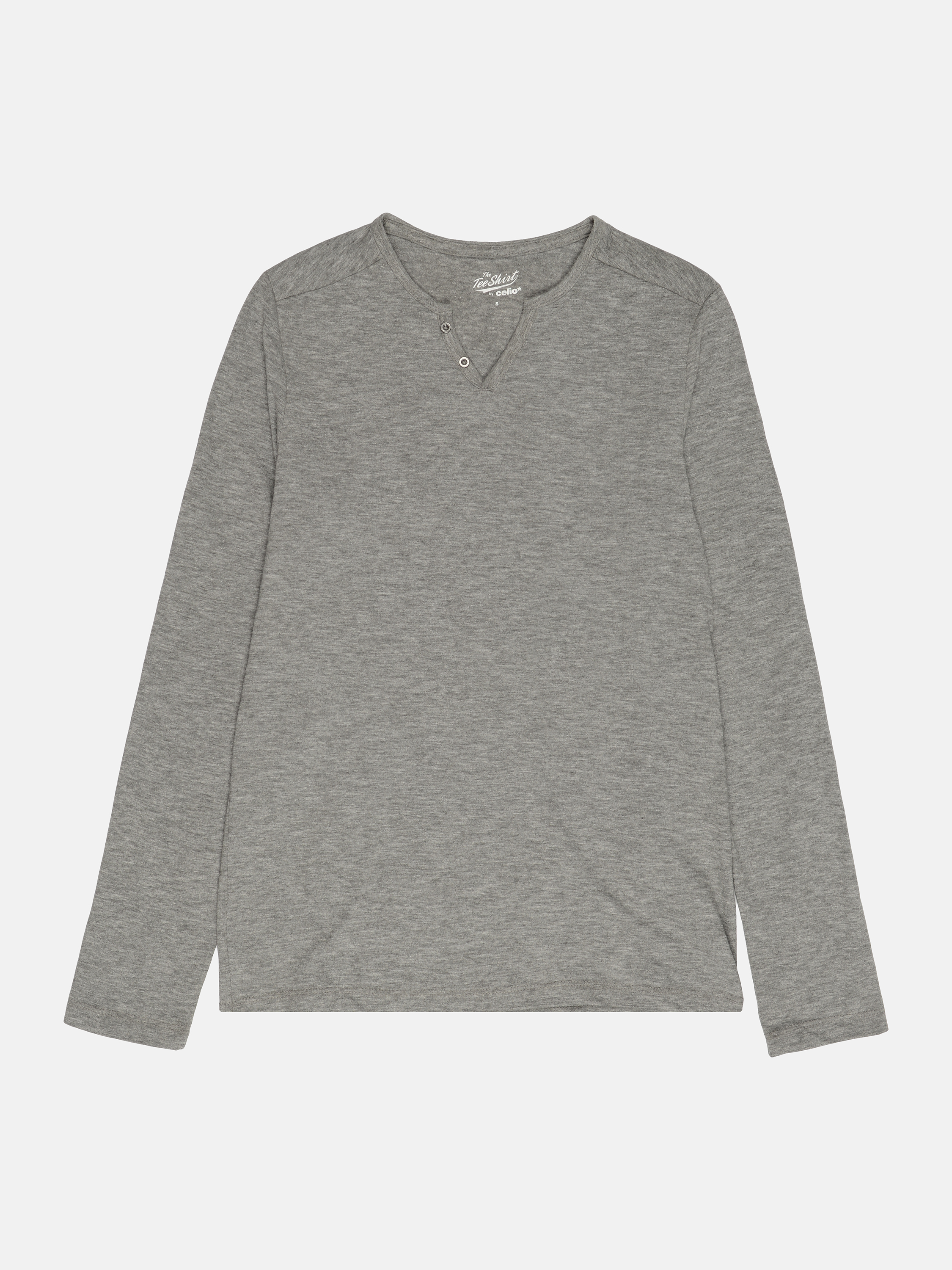 

Лонгслив Celio Abelong 60006259 S Серый