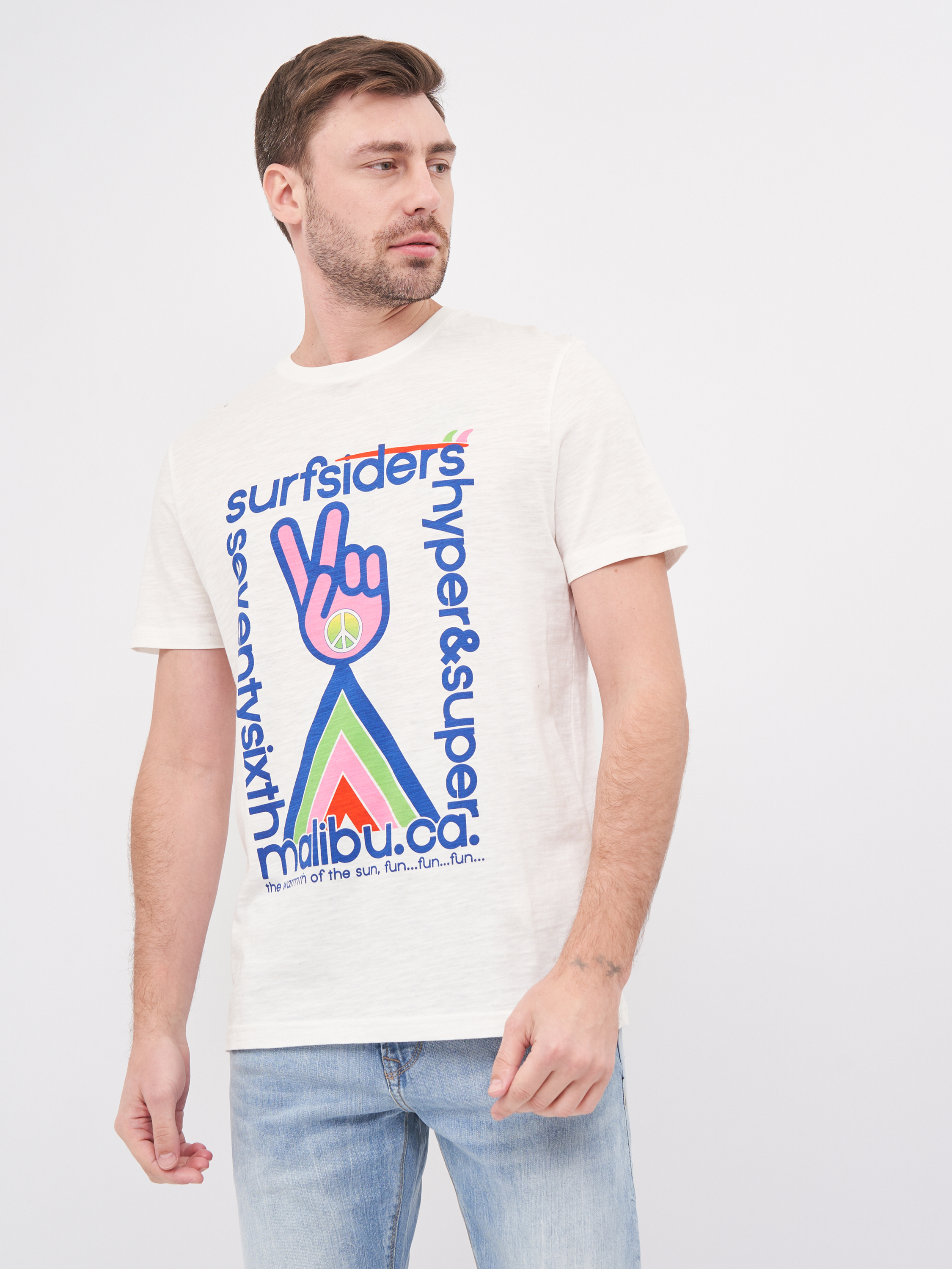 

Футболка Celio Jequick 60031967 L Белая